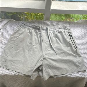 Men's Performance Athletic Shorts in Gray